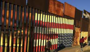 Esta es una valla fronteriza que se encuentra en Tijuana, Baja California