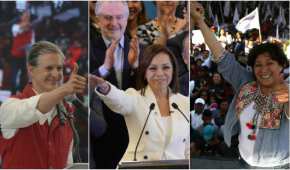 Alfredo del Mazo, Josefina Vázquez Mota y Delfina Gómez quieren gobernar el Estado de México