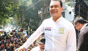 Este miércoles, Juan Zepeda Hernández se convirtió en el candidato del PRD en el Edomex.
