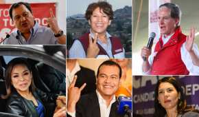Los candidatos al gobierno del Estado de México
