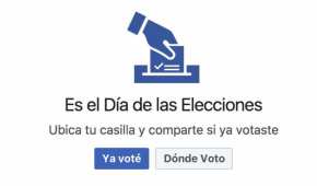 Facebook activará el "Megáfono Electoral" para que los usuarios puedan interactuar con su voto este domingo 4 de junio