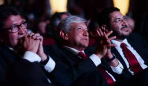 Ricardo Monreal, Andrés Manuel López Obrador y Martí Batres, figuras importantes de Morena