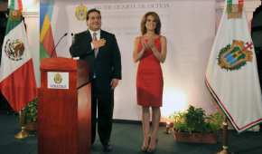 Javier Duarte y Karime Macías cuando el poder les sonreía, en diciembre de 2010