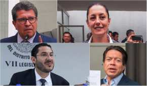 Ninguno de los cuatro aspirantes podría decirse el favorito de los capitalinos tras la encuesta de Morena.