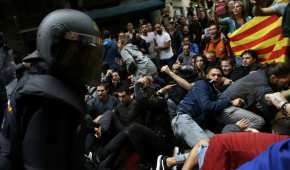 El referéndum de Cataluña ha provocado fricciones con el  gobierno español