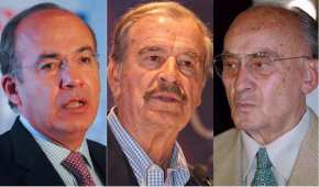 Felipe Calderón, Vicente Fox y Luis Echeverría reciben una pensión mensual vitalicia