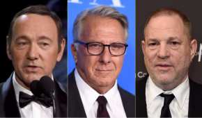Kevin Spacey, Dustin Hoffman y Harvey Weinstein
