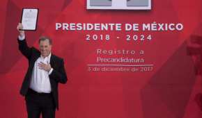 José Antonio Meade ya es el precandidato presidencial del PRI y deberá hacer una precampaña para ganar el voto de la militancia