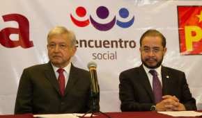 AMLO firmó una coalición con Encuentro Social, partido que hasta hace unos meses lo criticaba