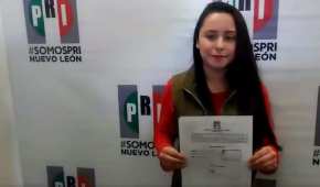 La joven de 23 años buscará ser la nueva alcaldesa de Rayones, un municipio localizado en el estado de Nuevo León