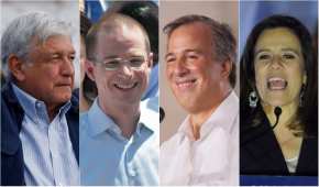 De estos cuatro saldrá el próximo presidente de México