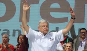 López Obrador arrancó su actividad de campaña en Ciudad Juárez, Chihuahua