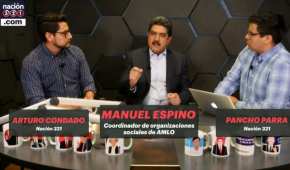 Manuel Espino se incorporó a la campaña de AMLO como enlace con organizaciones sociales