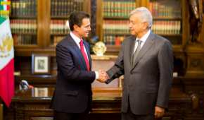 El actual presidente y su sucesor en Palacio Nacional