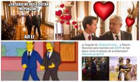 El humor se hizo presente tras el encuentro entre Peña Nieto y AMLO