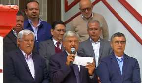López Obrador presentó a integrantes de Agricultura