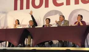 AMLO acudió al 5 congreso nacional extraordinario de Morena como presidente electo de México