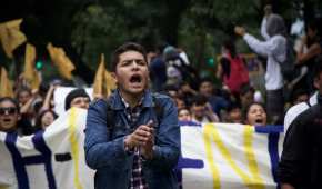 Miles de estudiantes protestaron el 5 de septiembre en Ciudad Universitaria