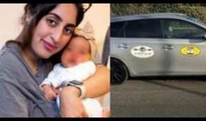 Farah Canindin y su bebé se encuentran bien, pero ella tuvo que pagar la limpieza del taxi
