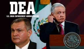 La DEA comenzó la presión contra México en el contexto del juicio de García Luna