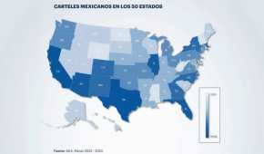 Los cárteles mexicanos ya tienen presencia en todos los estados de Estados Unidos