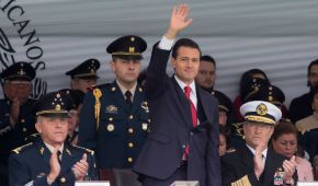En el 106 Aniversario de la Revolución Mexicana, el presidente Enrique Peña Nieto pidió unidad a los mexicanos