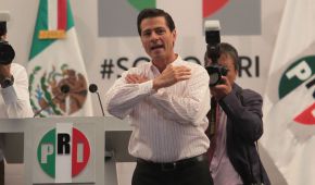El presidente Enrique Peña Nieto tenía un año de no pisar la sede de su partido