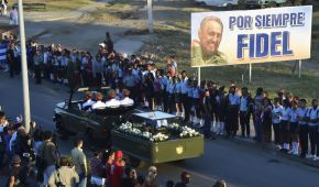 Las cenizas de Fidel fueron llevadas al cementerio de Santa Ifigenia, en Santiago de Cuba