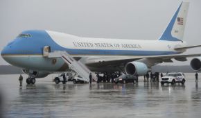 Este es el avión que actualmente transporta a los presidentes estadounidenses