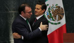 Luis Videgaray colaboró con Enrique Peña Nieto desde que el presidente fue gobernador del Edomex