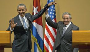 El presidente Barack Obama y su homólogo cubano Raúl Castro, durante la visita del estadounidense a la isla en marzo de 2016