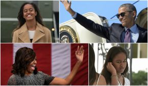 Barack, Michelle, Malia y Sasha vivieron durante ocho años en la Casa Blanca