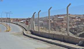 Esta barrera se localiza en la frontera de Argentina con Bolivia