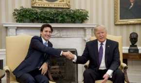 Trudeau es el tercer mandatario que visita a Trump en la Casa Blanca