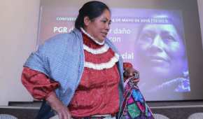Jacinta Francisco Marcial, indígena Hñähñú, fue encarcelada de 2006 a 2009