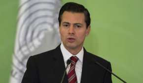 El presidente Peña Nieto habló con representantes de los medios sobre sus acciones de gobierno