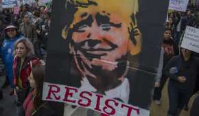 Una de las protestas en Estados Unidos en contra de las políticas migratorias del presidente Donald Trump