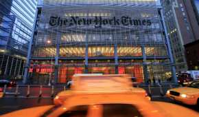 La sede central de 'The New York Times', uno de los medios que han sido criticados por el presidente Donald Trump