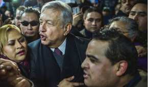 El aspirante presidencial de Morena en 2018, Andrés Manuel López Obrador