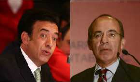 Humberto Moreira y Felipe Calderón tienen un pleito político de más de 10 años