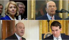 Los cuatro integrantes del gabinete de Trump que tienen más riqueza