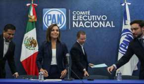 Josefina Vázquez Mota ofreció conferencia de prensa para presentar su plan de seguridad para el Edomex