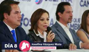 La panista prometió mejores oportunidades de empleo y desarrollo social para mexiquenses