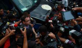 Javier Duarte fue detenido el sábado pasado en un hotel de Guatemala