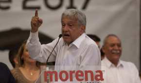 El líder nacional de Morena no fue bien recibido en Ramos Arizpe
