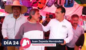 El candidato Zepeda aseguró que reduciendo el costo de vida bajará la pobreza