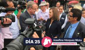 Josefina Vázquez Mota exigió que su contrincante de Morena rinda cuentas