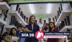 La aspirante panista al gobierno mexiquense prometió ayudar a crear miles de empleo si gana las elecciones