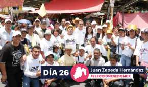 Juan Zepeda visitó el municipio localizado al norte de la Ciudad de México