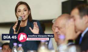Vázquez Mota prometió abrir una línea anticorrupción para recibir denuncias durante las 24 horas y los 7 días